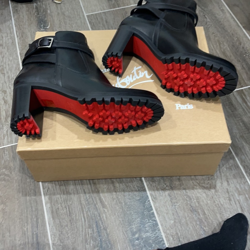 SOLD Christian Louboutin Trapeurdekoi Booties